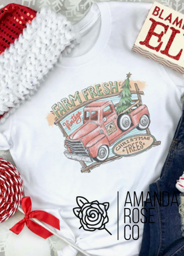 Farm Fresh Trees Tee