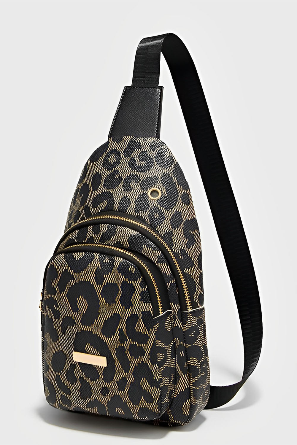 Leopard sling bag