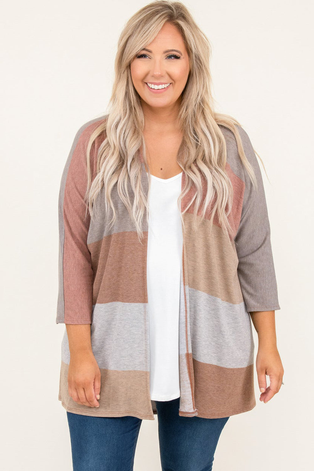 Colorblock Cardigan